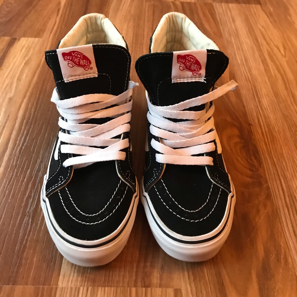Vans high top shoes